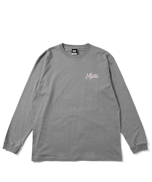 MFC STORE（エムエフシーストア）の「MFC STORE Script Logo LS T-SHIRT（Tシャツ/カットソー・メンズ・ホワイト/カーキ/アッシュ/ダークブラウン/ストーン/ネイビー・M/S/XL/L）」の17枚目の写真