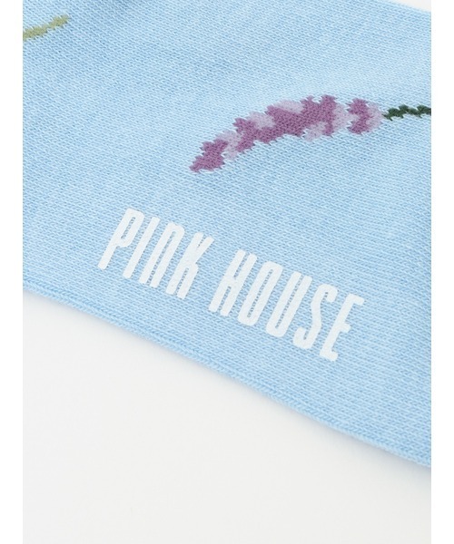 PINK HOUSE(ピンクハウス)の「ラベンダーモチーフソックス(ソックス/靴下・レディース・サックスブルー/ピンク/ネイビー/ホワイト・フリー)」の17枚目の写真