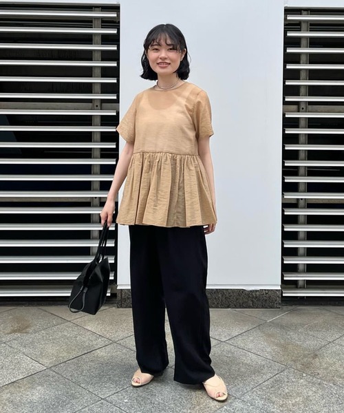 未使用品GALLARDAGALANTEシアーフラットサンダル36 ベージュ GALLARDAGALANTE（ガリャルダガランテ）の「シアーフラット