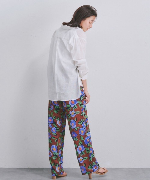 Droite lautreamont（ドロワットロートレアモン）の「リブ2WAYタンクトップ《洗濯機で洗える》（キャミソール・レディース・オフホワイト/ブラック/オレンジ・M）」の19枚目の写真