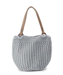 SHOO・LA・RUE | ウッドポイント ニット バルーン トートバッグ(トートバッグ)