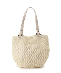 SHOO・LA・RUE | ウッドポイント ニット バルーン トートバッグ(トートバッグ)