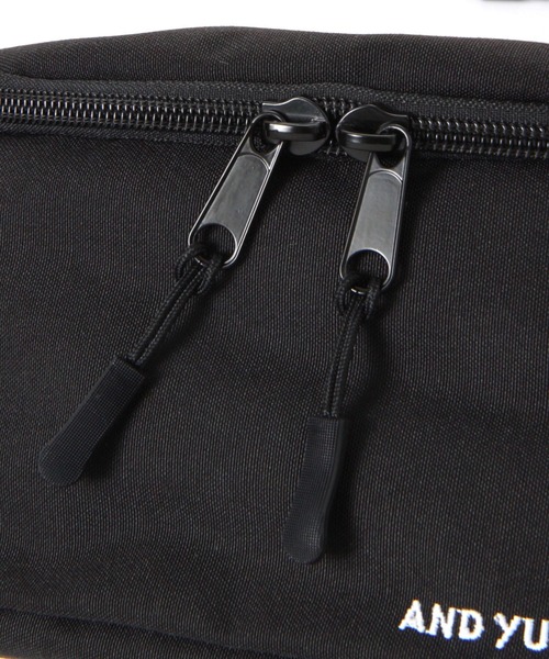 GLOBAL WORK（グローバルワーク）の「ウェストバッグ/AND YUA ANY/191490（ボディバッグ/ウエストポーチ・キッズ・ブラック・FREE）」の9枚目の写真