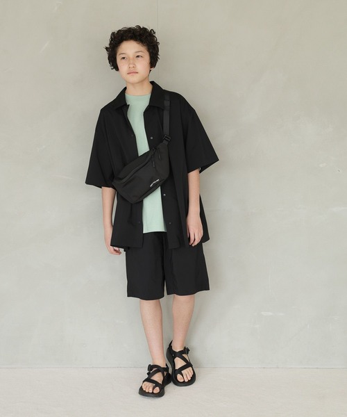 GLOBAL WORK（グローバルワーク）の「ウェストバッグ/AND YUA ANY/191490（ボディバッグ/ウエストポーチ・キッズ・ブラック・FREE）」の12枚目の写真