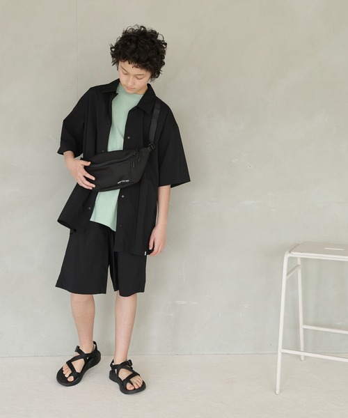 GLOBAL WORK（グローバルワーク）の「ウェストバッグ/AND YUA ANY/191490（ボディバッグ/ウエストポーチ・キッズ・ブラック・FREE）」の13枚目の写真