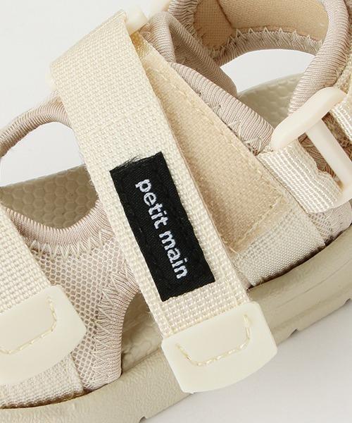 petit main(プティマイン)の「スポーツサンダル(スニーカー・キッズ・アイボリー/ブラック・17cm/18cm/16cm/15cm)」の8枚目の写真