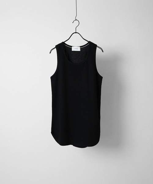 Confirm（コンファーム）の「ワッフル裾ラウンド / ベーシック タンクトップ【Confirm】 2025SS（タンクトップ・メンズ・ホワイト系その他3/ホワイト系その他/ホワイト/ブラック系その他/ホワイト系その他2/ブラック・XL/L/M）」の10枚目の写真