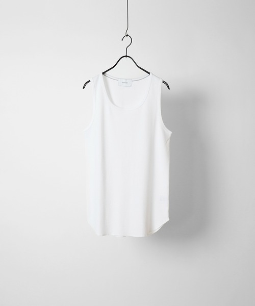 Confirm（コンファーム）の「ワッフル裾ラウンド / ベーシック タンクトップ【Confirm】 2025SS（タンクトップ・メンズ・ホワイト系その他3/ホワイト系その他/ホワイト/ブラック系その他/ホワイト系その他2/ブラック・XL/L/M）」の15枚目の写真