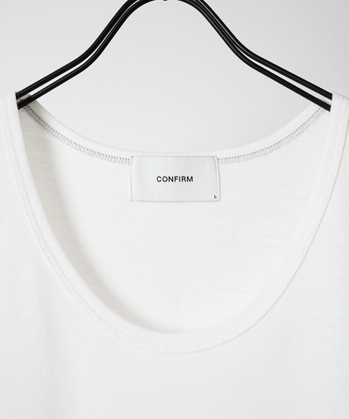 Confirm（コンファーム）の「ワッフル裾ラウンド / ベーシック タンクトップ【Confirm】 2025SS（タンクトップ・メンズ・ホワイト系その他3/ホワイト系その他/ホワイト/ブラック系その他/ホワイト系その他2/ブラック・XL/L/M）」の19枚目の写真