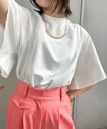 KBF | ドッキングボリュームスリーブTEE(Tシャツ/カットソー)