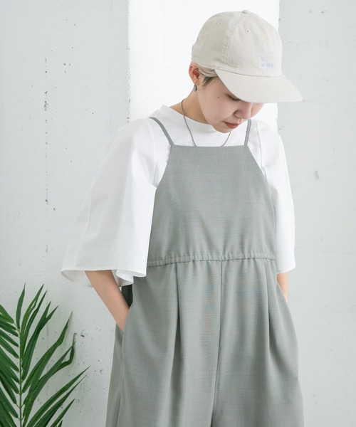 KBF(ケイビーエフ)の「ドッキングボリュームスリーブTEE(Tシャツ/カットソー・レディース・ブラック/グリーン系その他/オフホワイト・ONE)」の8枚目の写真