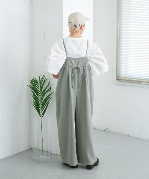 KBF(ケイビーエフ)の「ドッキングボリュームスリーブTEE(Tシャツ/カットソー・レディース・ブラック/グリーン系その他/オフホワイト・ONE)」の13枚目の写真