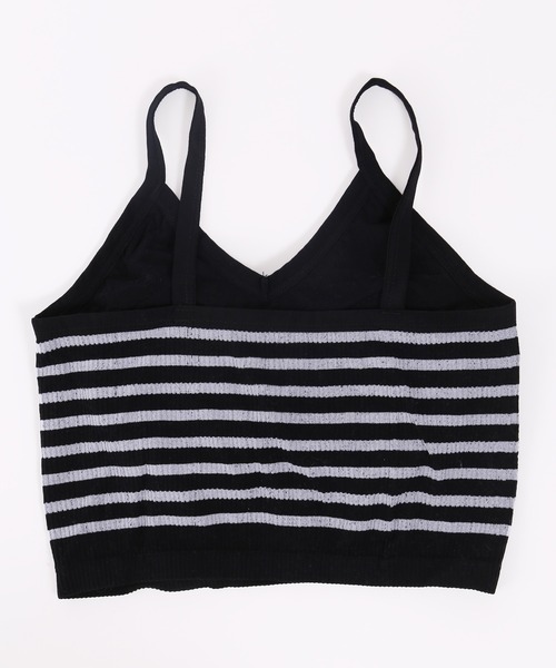 WC(ダブル シー)の「ボーダーキャミソール(キャミソール・レディース・ホワイト/ブラック・FREE)」の16枚目の写真