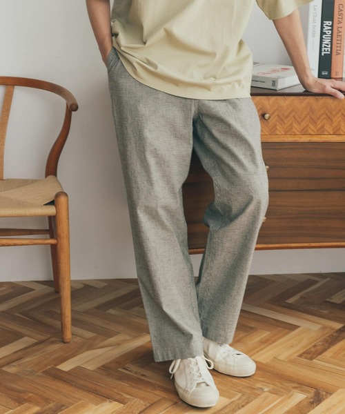 FORK&SPOON(フォークアンドスプーン)の「FORK&SPOON スモールチェックタックパンツ(その他パンツ・メンズ・ブラウン/ホワイト系その他・4/5)」の17枚目の写真