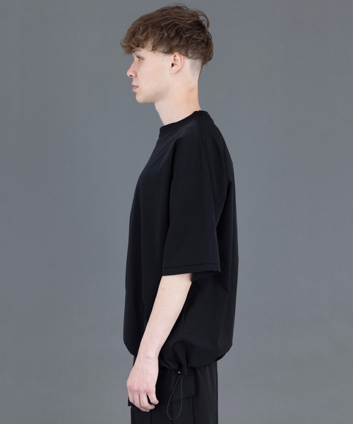 FORTUNA HOMME（フォルトゥナオム）の「FORTUNAHOMME ECOTEC Baloon Tee（Tシャツ/カットソー・メンズ・グレイッシュベージュ/ブラック・2/1）」の9枚目の写真