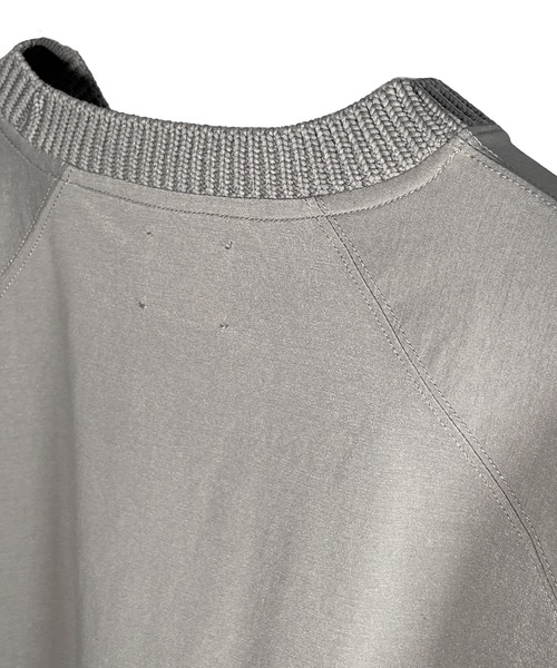 FORTUNA HOMME（フォルトゥナオム）の「FORTUNAHOMME ECOTEC Baloon Tee（Tシャツ/カットソー・メンズ・グレイッシュベージュ/ブラック・2/1）」の8枚目の写真