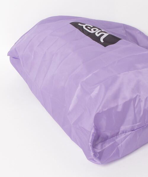 X-girl（エックスガール）の「PACKABLE BAG（エコバッグ/サブバッグ・レディース・ホワイト/ベージュ/パープル・ONE SIZE）」の11枚目の写真