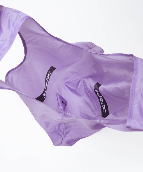 X-girl（エックスガール）の「PACKABLE BAG（エコバッグ/サブバッグ・レディース・ホワイト/ベージュ/パープル・ONE SIZE）」の9枚目の写真