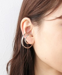 Three Four Time（スリーフォータイム）の「ダブルラインイヤーカフ（イヤーカフ）」