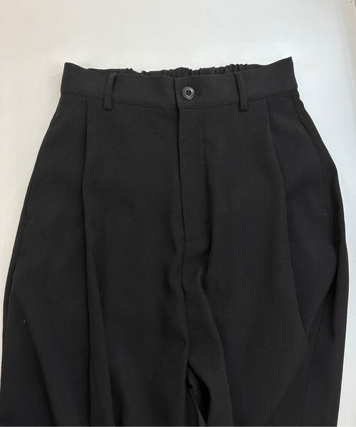 sedacle（セダクル）の「ワイドルーズシルエットスラックスパンツ（スラックス・メンズ・グレー/ブラック・SMALL/MEDIUM/LARGE）」の15枚目の写真