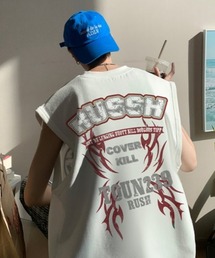 ”RUSSH"ノースリーブTシャツ