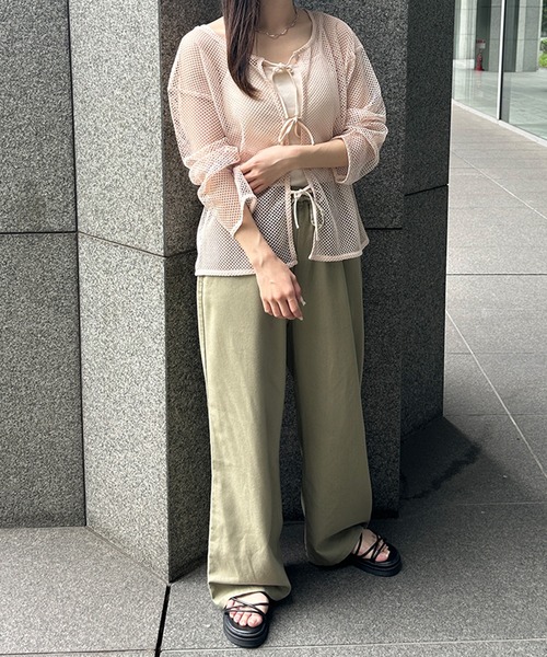KETTY リボンカーディガン M