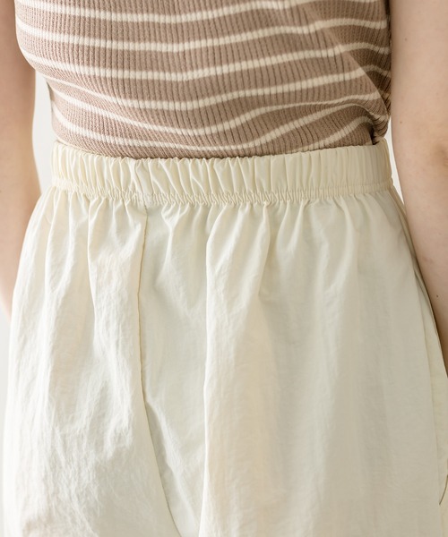 mystic（ミスティック）の「ドロストイージパンツ（カーゴパンツ・レディース・アイボリー/ピンク・FREE）」の7枚目の写真