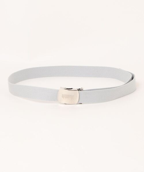 UNIVERSAL OVERALL（ユニバーサルオーバーオール）の「UNIVERSAL OVERALL / 32mm GI ACRYLIC TAPE BELT / UV0846I（ベルト・レディース・グレー/オフホワイト/ブルー/ブラック/ネイビー/イエロー/グリーン/キャメル/レッド/ピンク・FREE）」の4枚目の写真