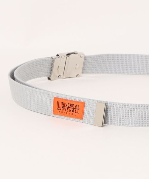 UNIVERSAL OVERALL（ユニバーサルオーバーオール）の「UNIVERSAL OVERALL / 32mm GI ACRYLIC TAPE BELT / UV0846I（ベルト・レディース・グレー/オフホワイト/ブルー/ブラック/ネイビー/イエロー/グリーン/キャメル/レッド/ピンク・FREE）」の11枚目の写真