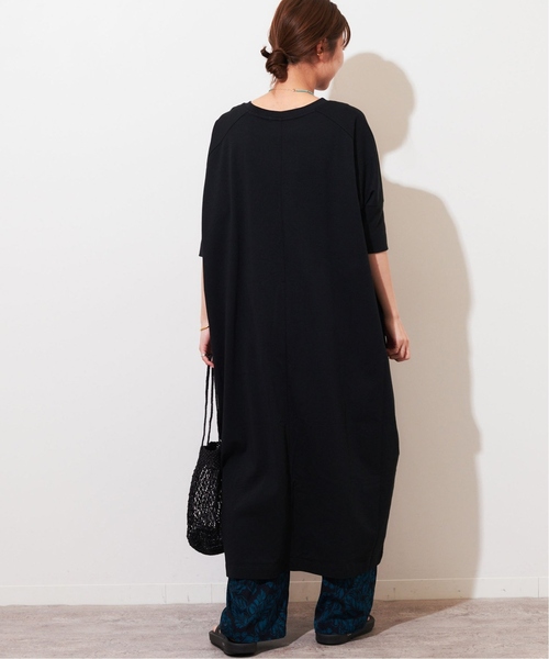 JOURNAL STANDARD relume（ジャーナルスタンダード　レリューム）の「《追加2》MVSコットンワンピース（ワンピース・レディース・グレー/ブラック・FREE）」の8枚目の写真