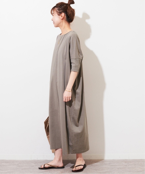 JOURNAL STANDARD relume（ジャーナルスタンダード　レリューム）の「《追加2》MVSコットンワンピース（ワンピース・レディース・グレー/ブラック・FREE）」の20枚目の写真