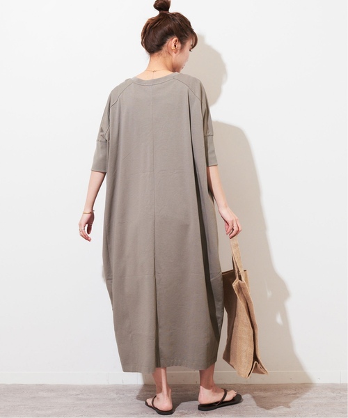 JOURNAL STANDARD relume（ジャーナルスタンダード　レリューム）の「《追加2》MVSコットンワンピース（ワンピース・レディース・グレー/ブラック・FREE）」の22枚目の写真