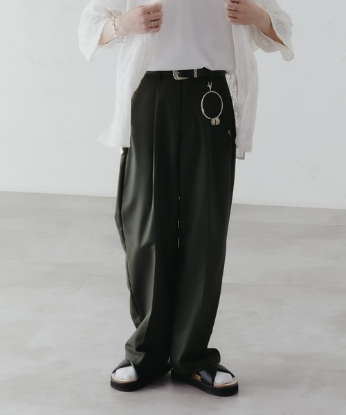 epnok(エプノック)の「ハナシシュウスラックス(スラックス・メンズ・ブラック/グレー/グリーン・SMALL/MEDIUM/LARGE)」の18枚目の写真