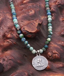 INNOCENT | 『LAST HEAVEN』 ギリシャコイン天然石ビーズネックレス(ネックレス)