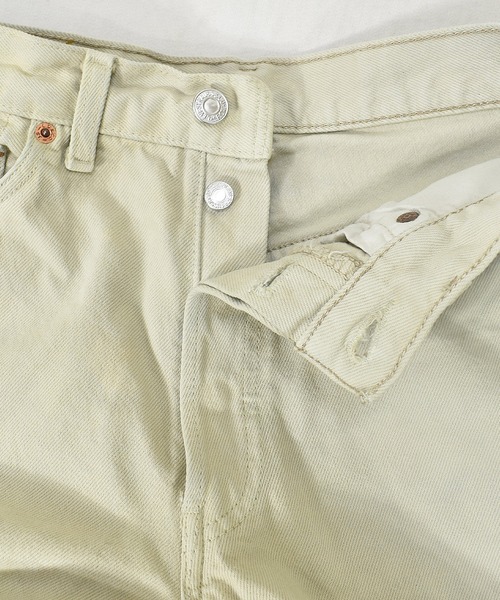 Hiro11様用スペイン製美品ユーロリーバイス501W36 ベージュ Levi's リーバイス 60s 501ZXX 革パッチ BIGE ビッグE 刻印ツメ