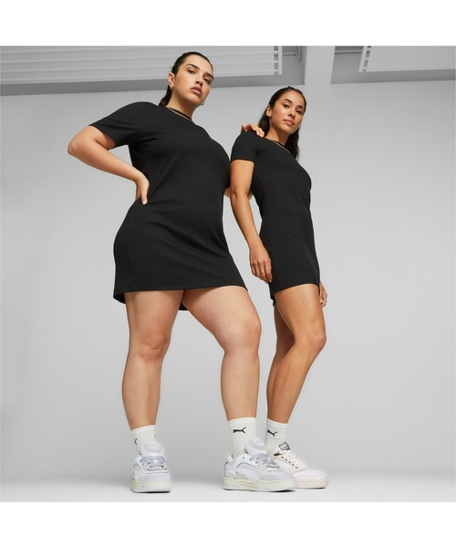 PUMA（プーマ）の「PUMA プーマ ウィメンズ CLASSICS リブ