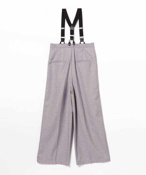 Ray BEAMS(レイビームス)の「Ray BEAMS / ビッグ シルエット サスペンダー付き パンツ(その他パンツ・レディース・シルバー/ベージュ・0/1)」の21枚目の写真