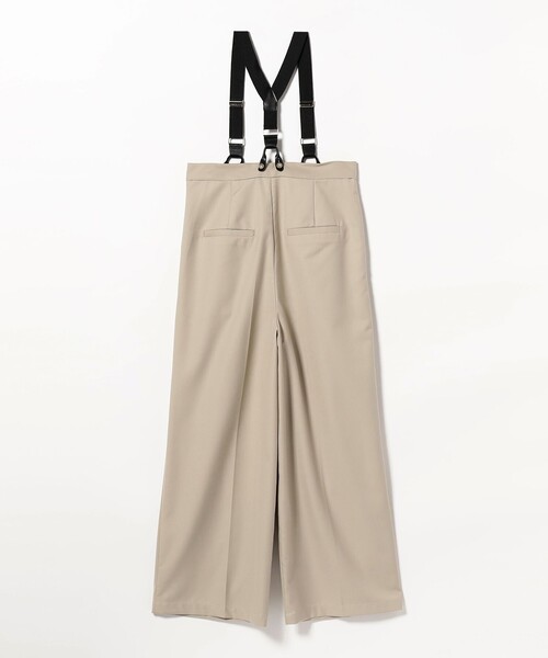 Ray BEAMS(レイビームス)の「Ray BEAMS / ビッグ シルエット サスペンダー付き パンツ(その他パンツ・レディース・シルバー/ベージュ・0/1)」の17枚目の写真