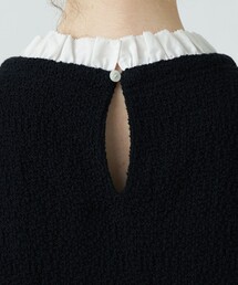 BALLSEY（ボールジィ）の「バルキーヤーンジャージーコンビ チュニック 