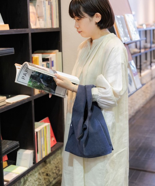 URBAN RESEARCH DOORS(アーバンリサーチドアーズ)の「DOORS LIVING PRODUCTS コンビニバッグ(エコバッグ/サブバッグ・レディース・ライトベージュ/ネイビー・-)」の12枚目の写真