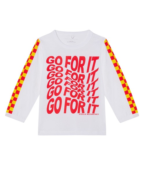 STELLA McCARTNEY（ステラマッカートニー）の「STELLA McCARTNEY (ステラマッカートニー) Kids & Junior Tシャツカットソー（Tシャツ/カットソー・キッズ・ホワイト・6Y/10Y/12Y/8Y/3Y/4Y/5Y/14Y）」の2枚目の写真
