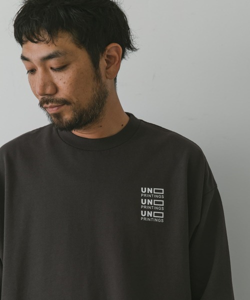 URBAN RESEARCH DOORS(アーバンリサーチドアーズ)の「企業ロゴイメージプリント Tシャツ A(Tシャツ/カットソー・メンズ・ホワイト/チャコールグレー・MEDIUM/LARGE)」の2枚目の写真