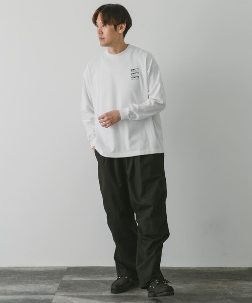 URBAN RESEARCH DOORS(アーバンリサーチドアーズ)の「企業ロゴイメージプリント Tシャツ A(Tシャツ/カットソー・メンズ・ホワイト/チャコールグレー・MEDIUM/LARGE)」の7枚目の写真