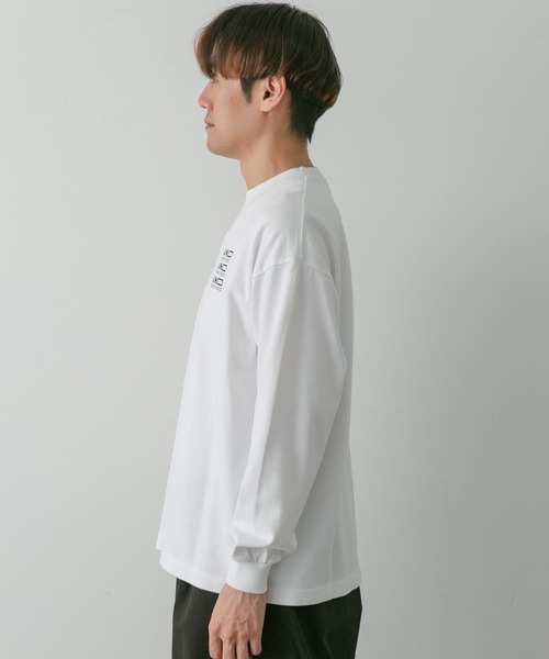 URBAN RESEARCH DOORS(アーバンリサーチドアーズ)の「企業ロゴイメージプリント Tシャツ A(Tシャツ/カットソー・メンズ・ホワイト/チャコールグレー・MEDIUM/LARGE)」の13枚目の写真