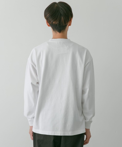 URBAN RESEARCH DOORS(アーバンリサーチドアーズ)の「企業ロゴイメージプリント Tシャツ A(Tシャツ/カットソー・メンズ・ホワイト/チャコールグレー・MEDIUM/LARGE)」の14枚目の写真