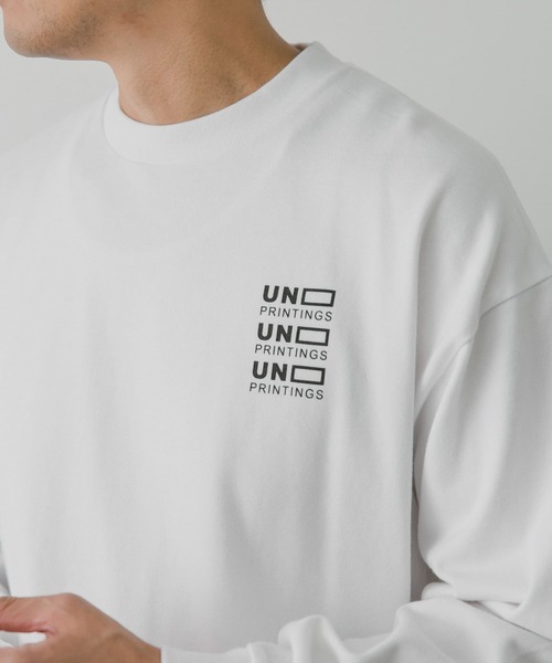 URBAN RESEARCH DOORS(アーバンリサーチドアーズ)の「企業ロゴイメージプリント Tシャツ A(Tシャツ/カットソー・メンズ・ホワイト/チャコールグレー・MEDIUM/LARGE)」の15枚目の写真