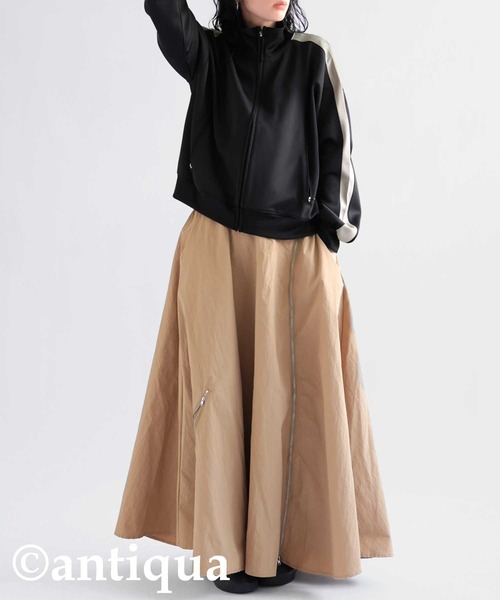 antiqua(アンティカ)の「ライン配色ジャケット(その他アウター・レディース・グリーン系その他/ブラック/ブラック系その他/ブラウン系その他・FREE)」の11枚目の写真