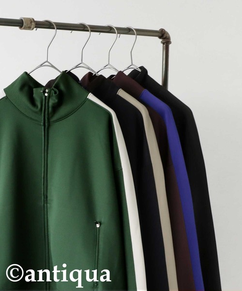 antiqua(アンティカ)の「ライン配色ジャケット(その他アウター・レディース・グリーン系その他/ブラック/ブラック系その他/ブラウン系その他・FREE)」の19枚目の写真