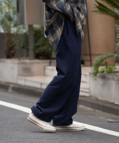 U.S. POLO ASSN.（ユーエスポロアッスン）の「U.S. POLO ASSN./ユーエスポロアッスン 別注ワンポイント刺繍ロゴスウェットパンツ/ワイドパンツ/ユニセックス(限定展開)（スウェットパンツ・メンズ・ライトグレー/オフホワイト/ブラック/ネイビー・LARGE/SMALL/MEDIUM）」の19枚目の写真