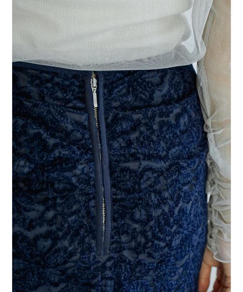 Te chichi（テチチ）の「モールレーススカート（スカート・レディース・ネイビー/マスタード・S/M）」の11枚目の写真